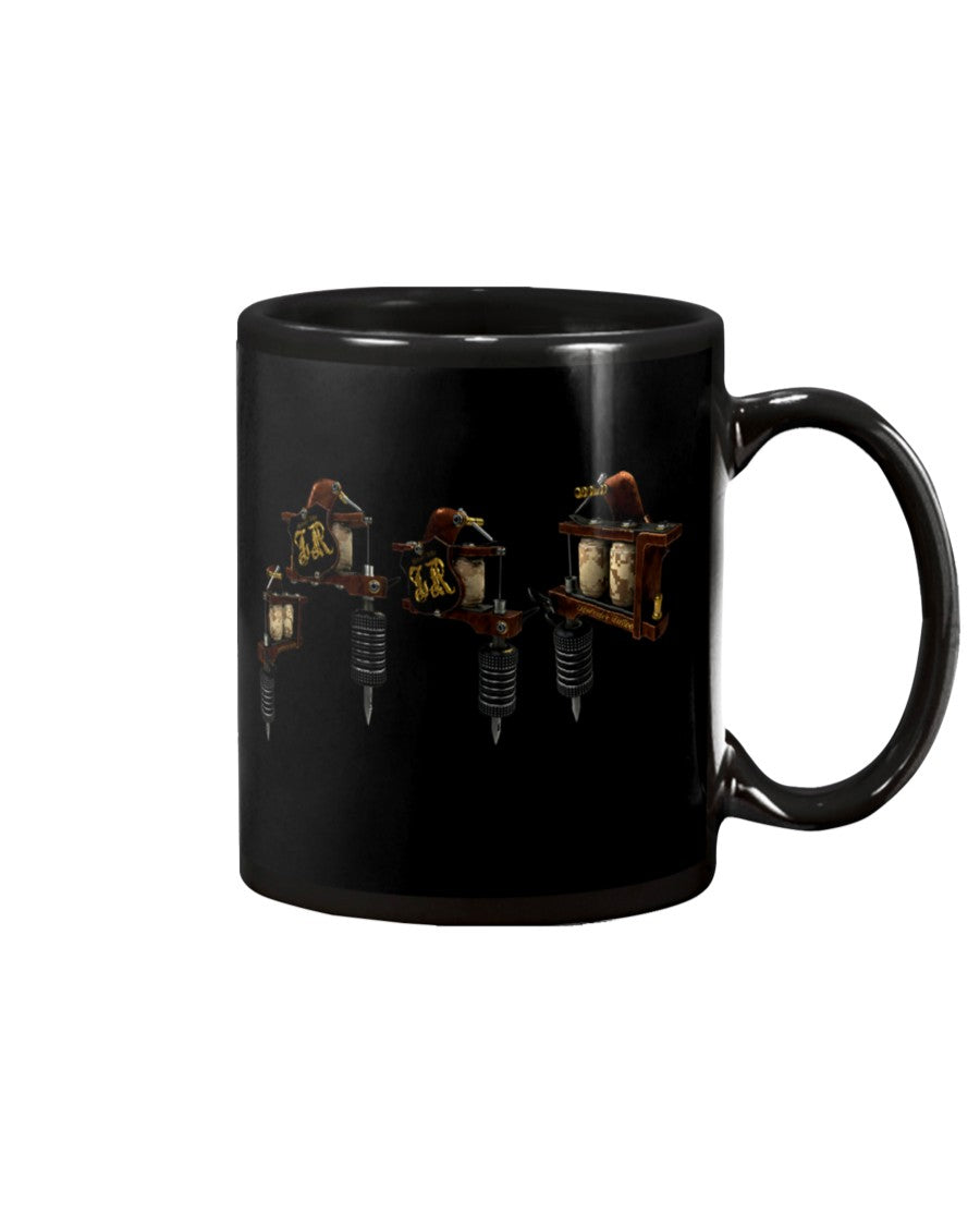 Tattoo Coffee Mug | Tattoo Machine | Drinkware Gift for Tattoo Artist, Tattoo Lover