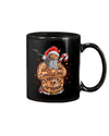 Tattoo Coffee Mug | Santa Claus Merry Christmas | Drinkware Gift for Tattoo Artist, Tattoo Lover