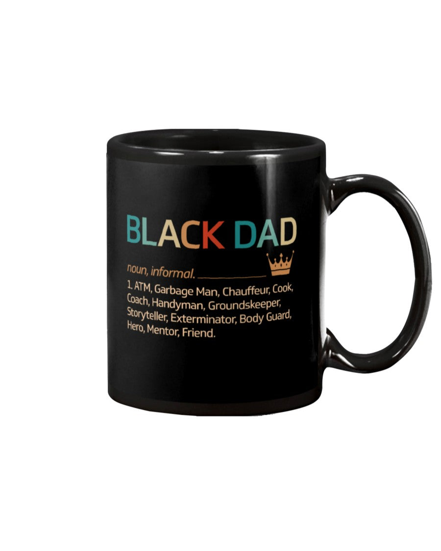 Black Dad Vintage Style | Black Father Mug | Father's Day Gift