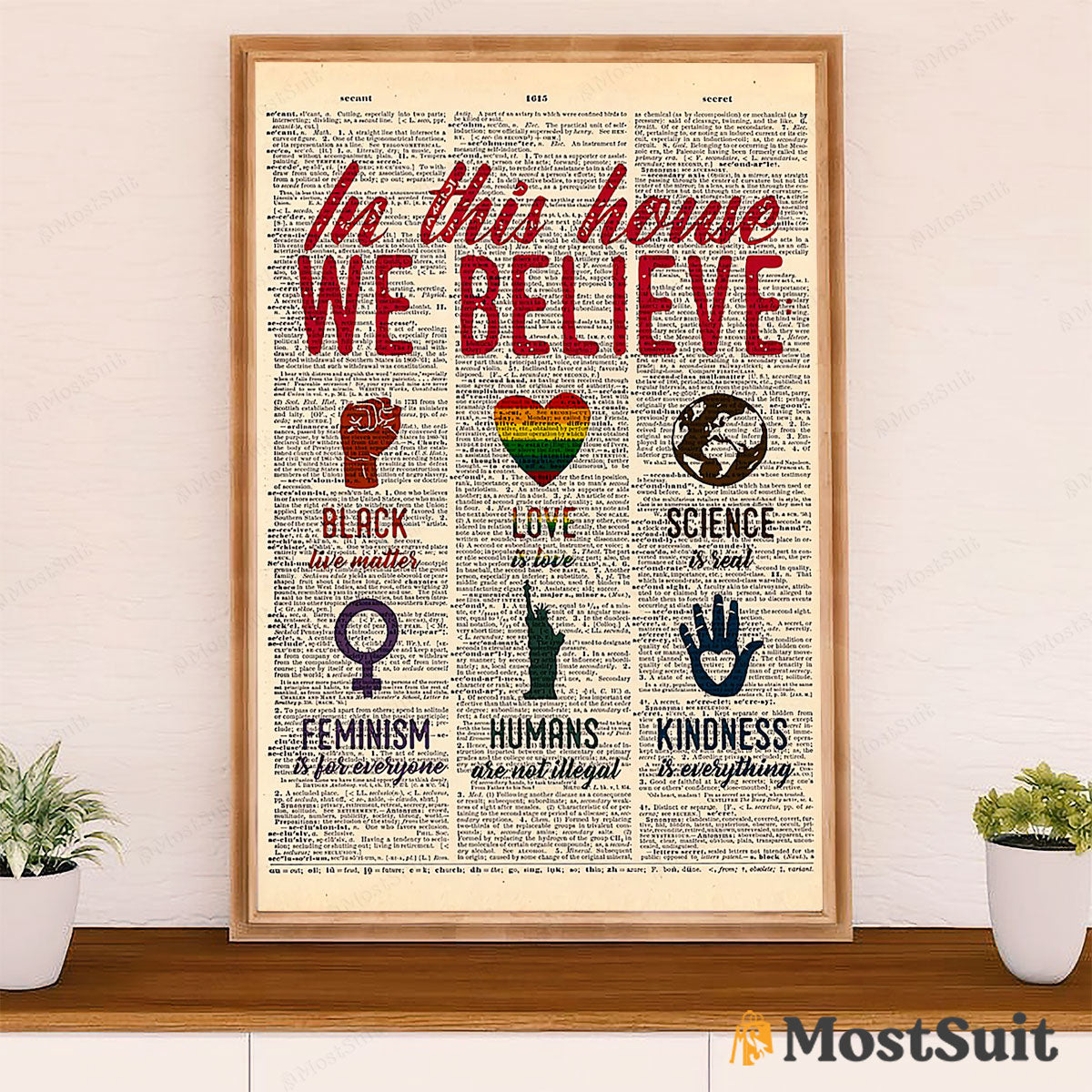 LGBT Gay Pride Month Poster Room Wall Art | LGBT Black Pride Feminism