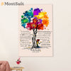 LGBT Gay Pride Month Poster Room Wall Art | From Mom To Daughter