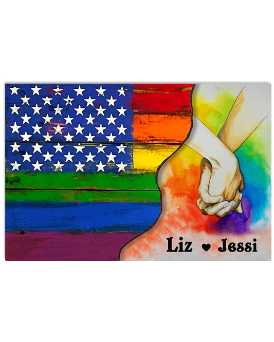 Personalized LGBT Love Is Love