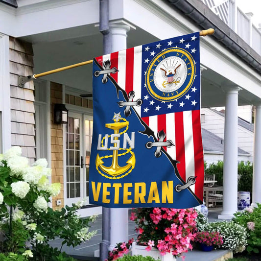 United States Navy Veteran Flag