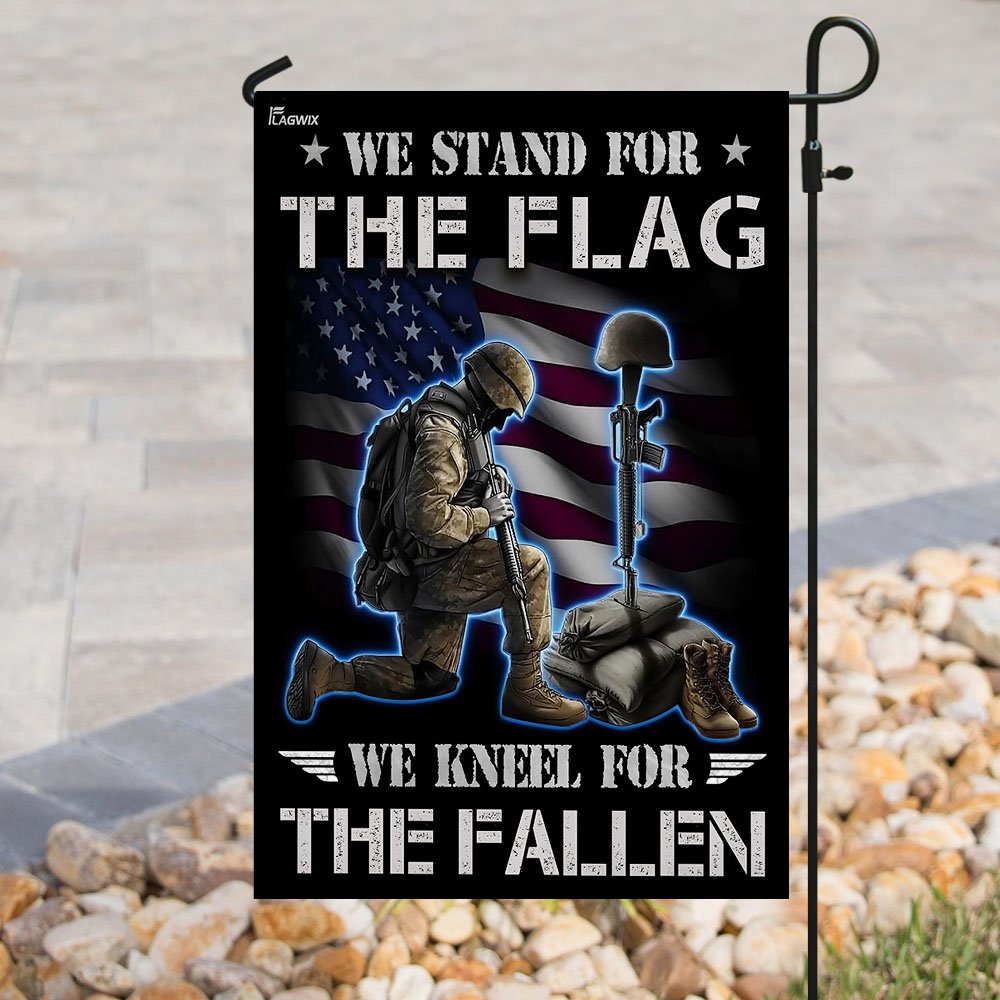 Veteran - We Stand For The Flag Flag