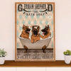 German Shepherd Canvas Prints | Dog Bath Soap | Wall Art Gift for Shepherd Dog Lover