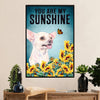 Chihuahua Canvas Wall Art Prints | My Sunshine | Gift for Chihuahua Dog Lover