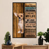 Chihuahua Canvas Wall Art Prints | Your Friend | Gift for Chihuahua Dog Lover