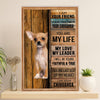 Chihuahua Poster Print | Your Friend | Wall Art Gift for Chihuahua Lover, Mom Dad