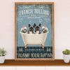 French Bulldog Canvas Wall Art Prints | Frenchie Bath Soap | Gift for French Bulldog Dog Lover