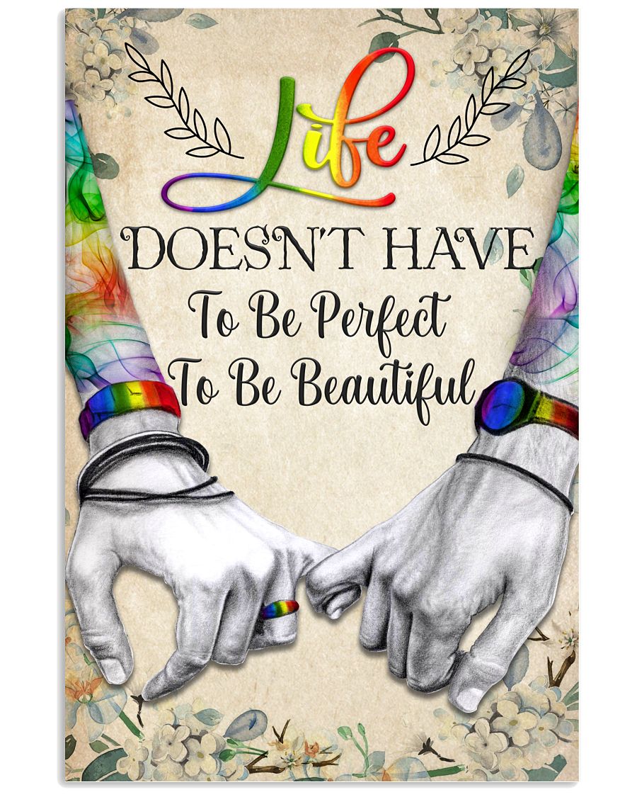 LGBT To Be Perfect Poster