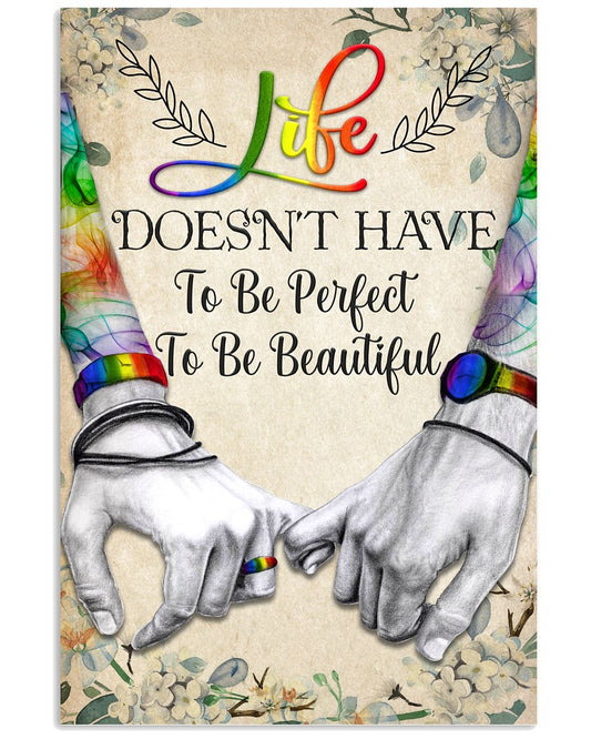 LGBT To Be Perfect Poster