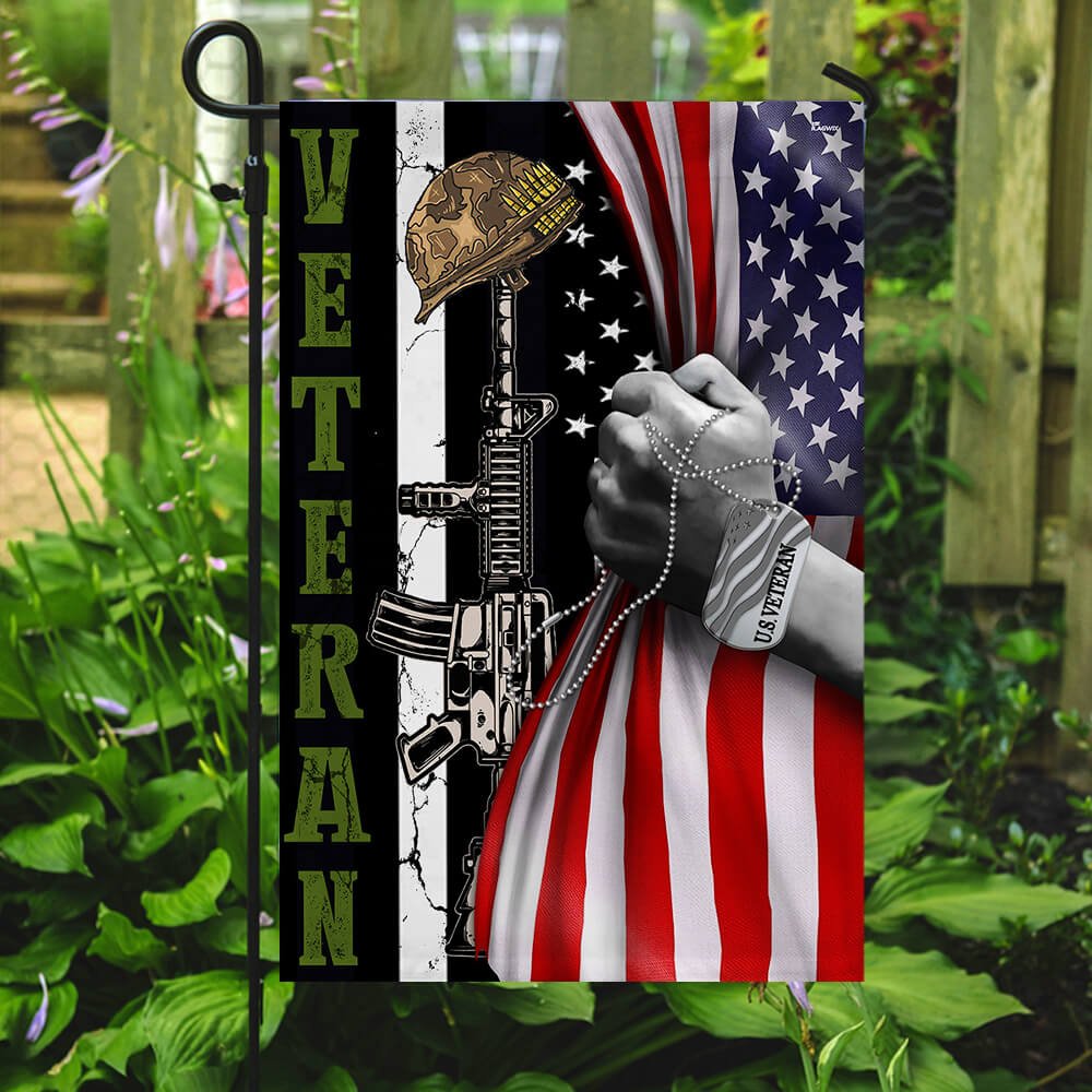 Forever The Title U.S Veteran Flag