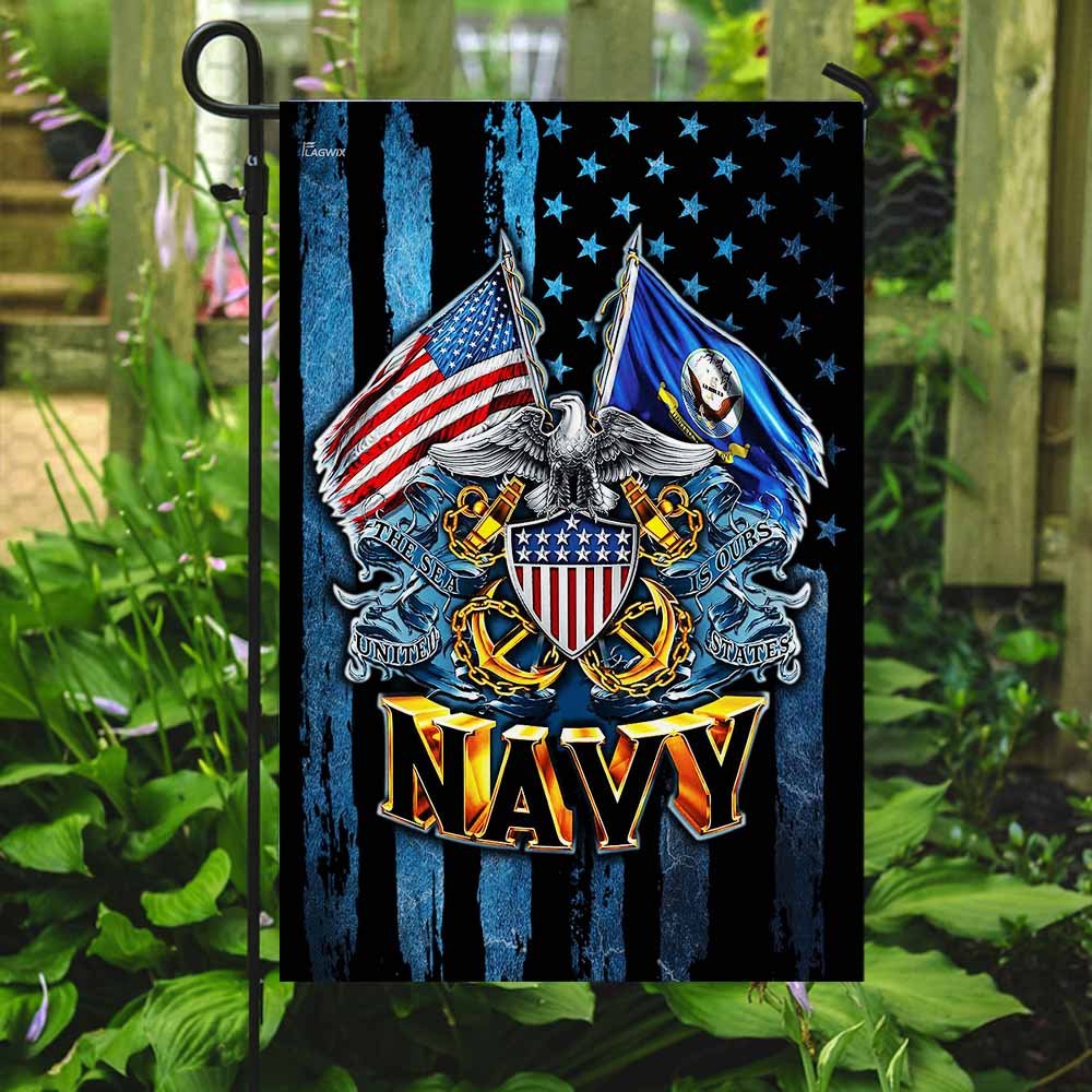 United States Navy American Flag