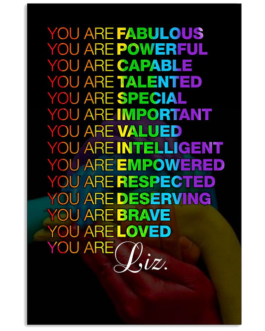Personalized LGBT You Are Fabulous