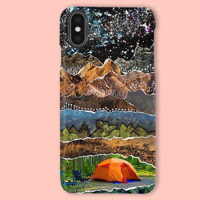 Camping Phone Cases | Mountain Campround | iPhone/Samsung Case - Gift for Campers