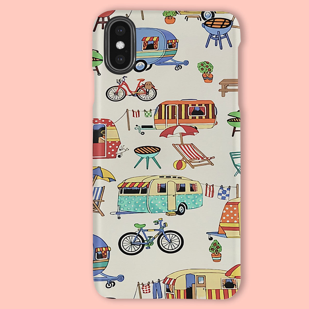 Camping Phone Cases | Motorhome & Items | iPhone/Samsung Case - Gift for Campers