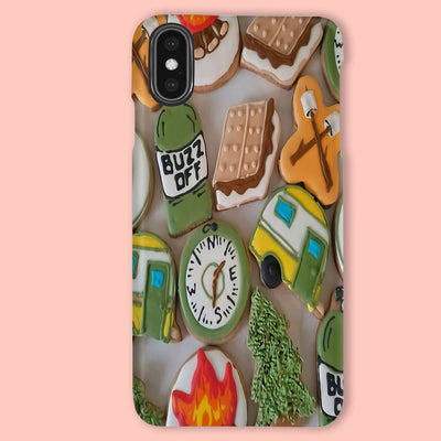 Camping Phone Cases | Fire | iPhone/Samsung Case - Gift for Campers