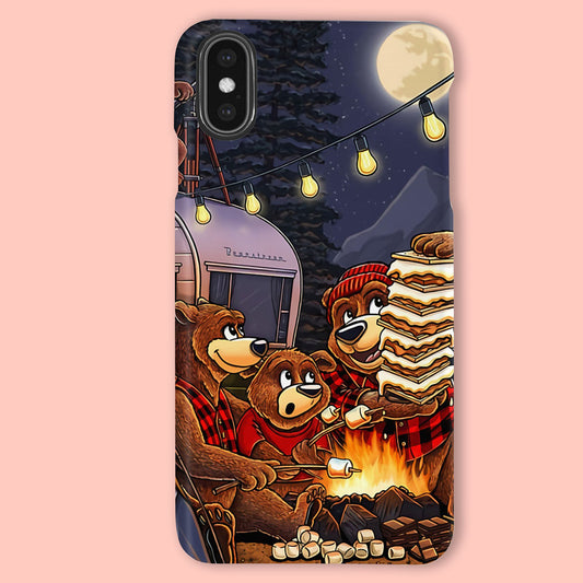 Camping Phone Cases | Family Bears | iPhone/Samsung Case - Gift for Campers