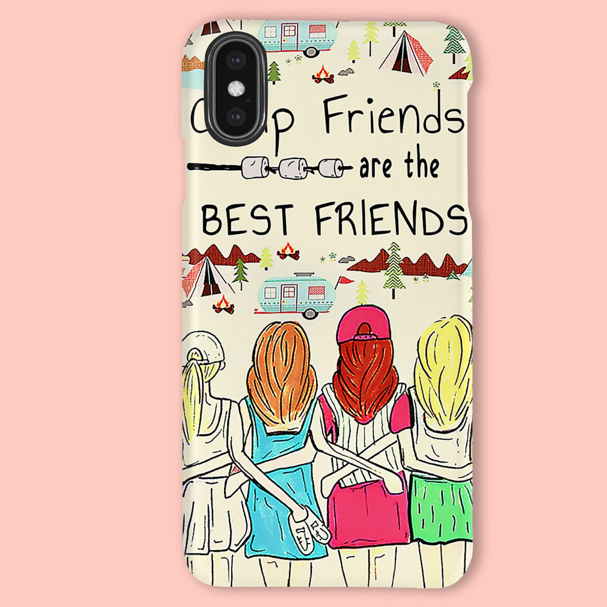 Camping Phone Cases Camp Friends iPhone Samsung Case Gift