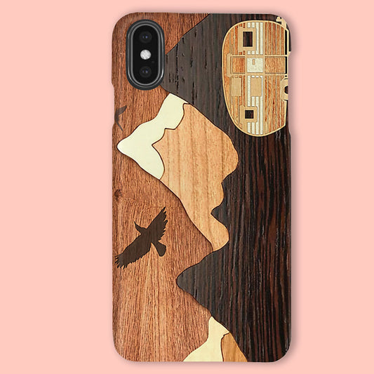 Camping Phone Cases | Wood | iPhone/Samsung Case - Gift for Campers