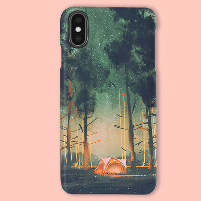 Camping Phone Cases | Night Landscape | iPhone/Samsung Case - Gift for Campers