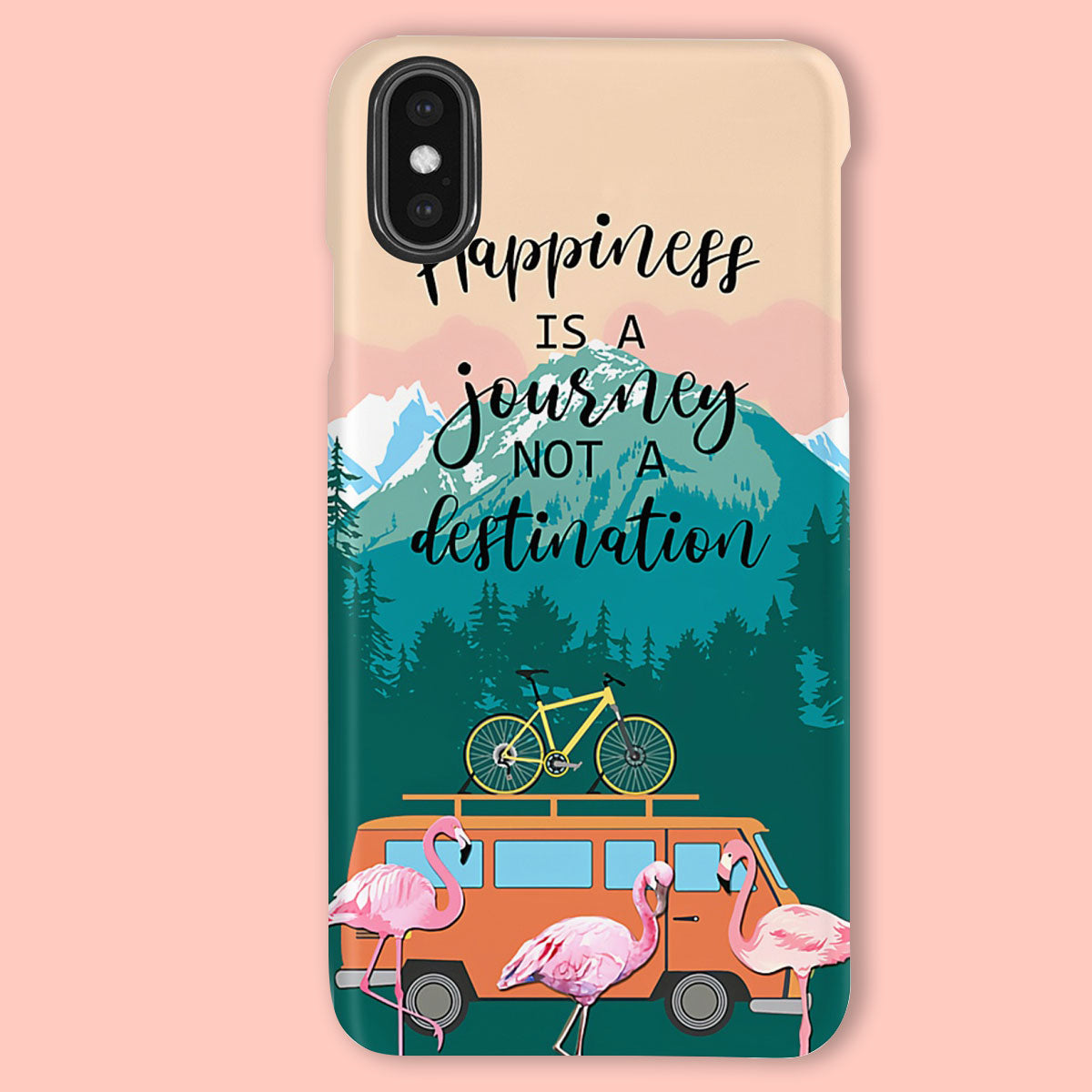 Camping Phone Cases | Happiness | iPhone/Samsung Case - Gift for Campers