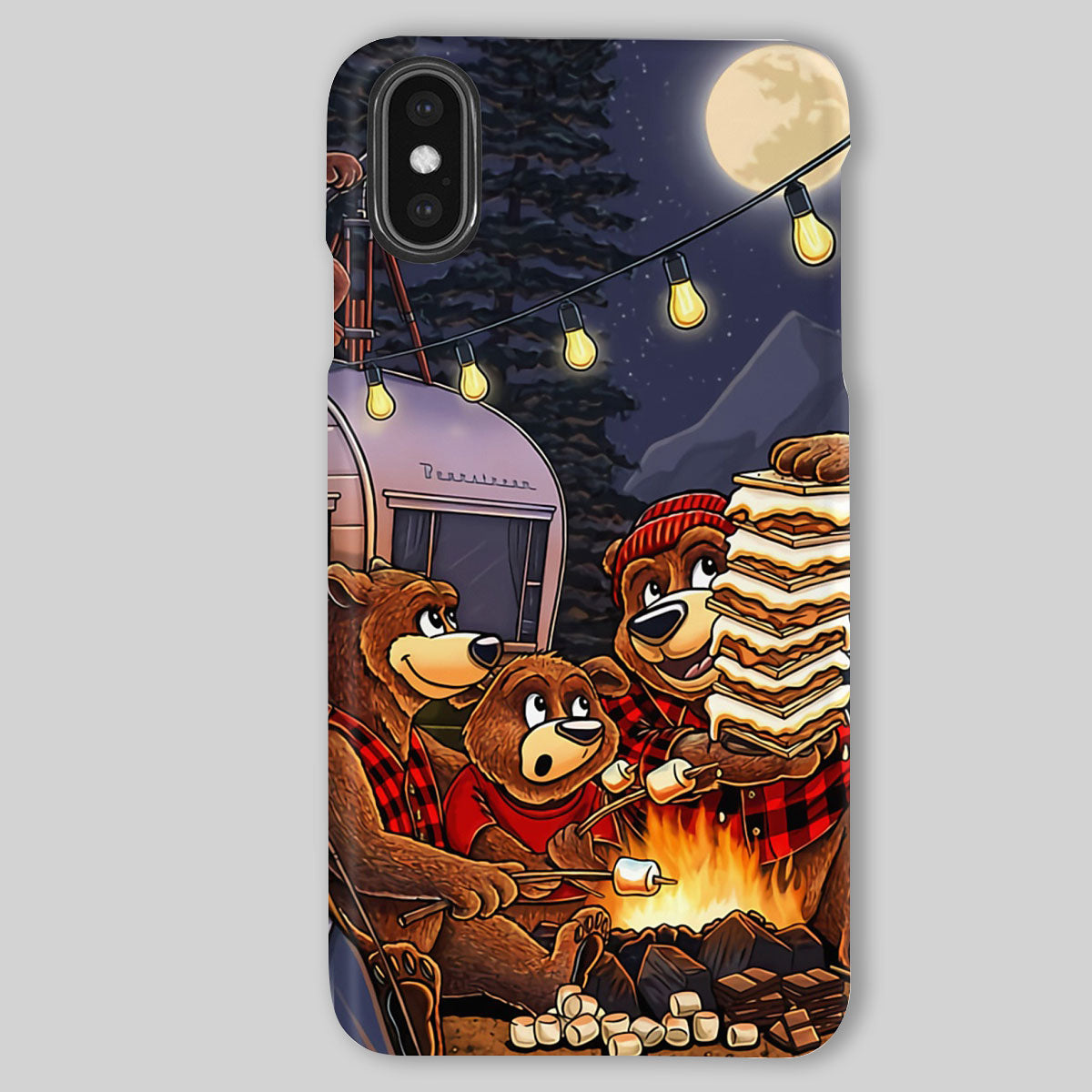 Camping Phone Cases | Family Bears | iPhone/Samsung Case - Gift for Campers