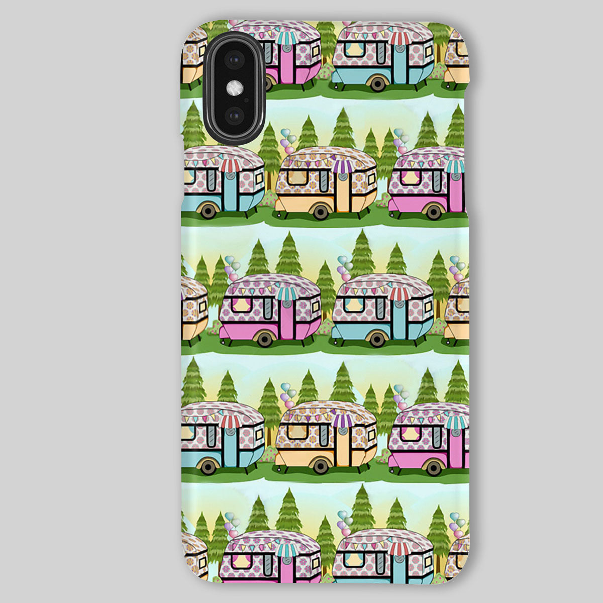 Camping Phone Cases | Cute Motorhome | iPhone/Samsung Case - Gift for Campers