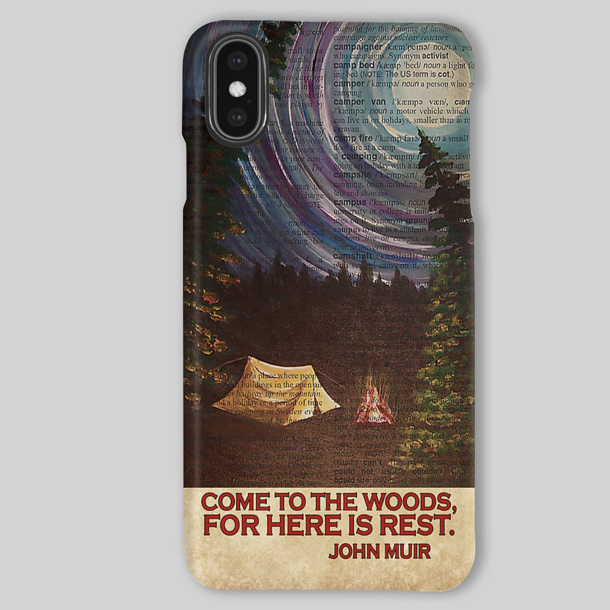 Camping Phone Cases | Vintage Camp | iPhone/Samsung Case - Gift for Campers