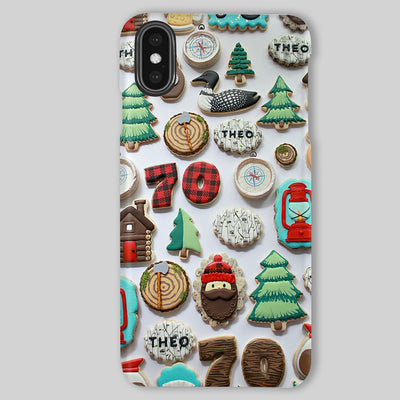 Camping Phone Cases | Winter Camp | iPhone/Samsung Case - Gift for Campers