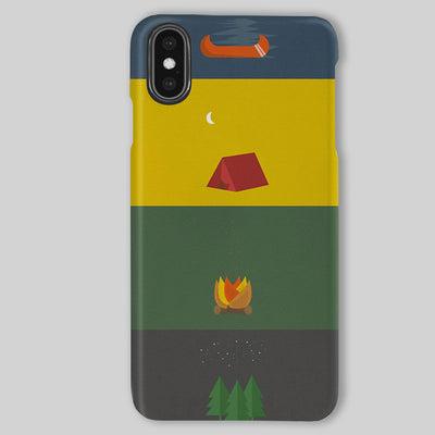 Camping Phone Cases | Campround Fire | iPhone/Samsung Case - Gift for Campers