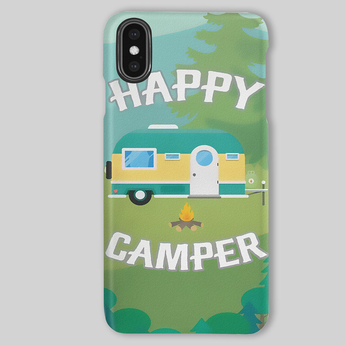 Camping Phone Cases | Happy Camper | iPhone/Samsung Case - Gift for Campers