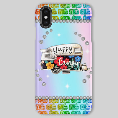 Camping Phone Cases | Happy Camper | iPhone/Samsung Case - Gift for Campers