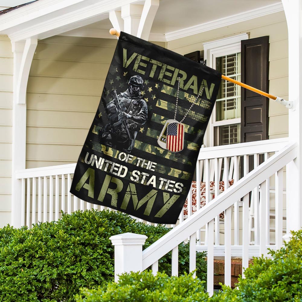 Veteran of the United States Army Flag