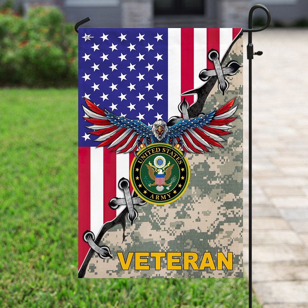 United States Army Veteran American US Flag