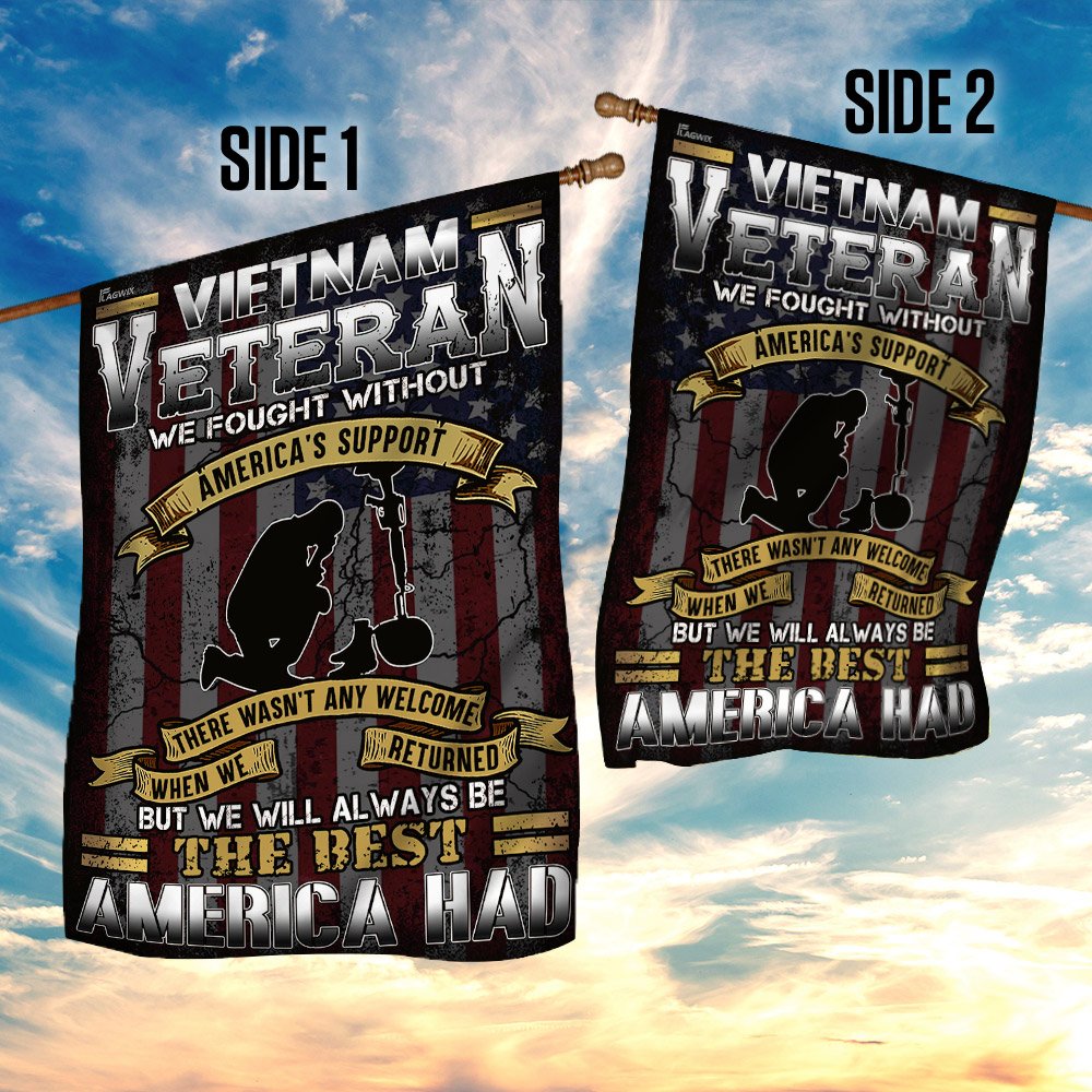 Vietnam Veterans American US Flag