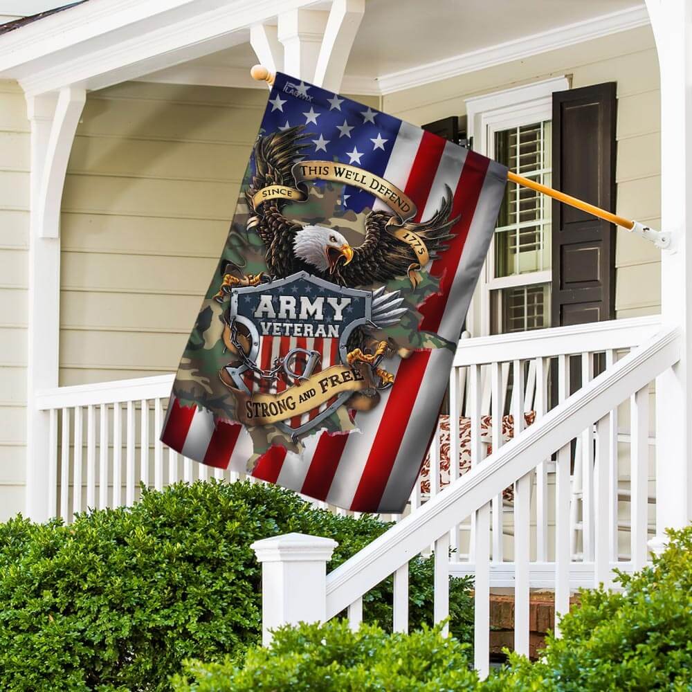 United States Army Veteran. Since 1775 This We’ll Defend Flag