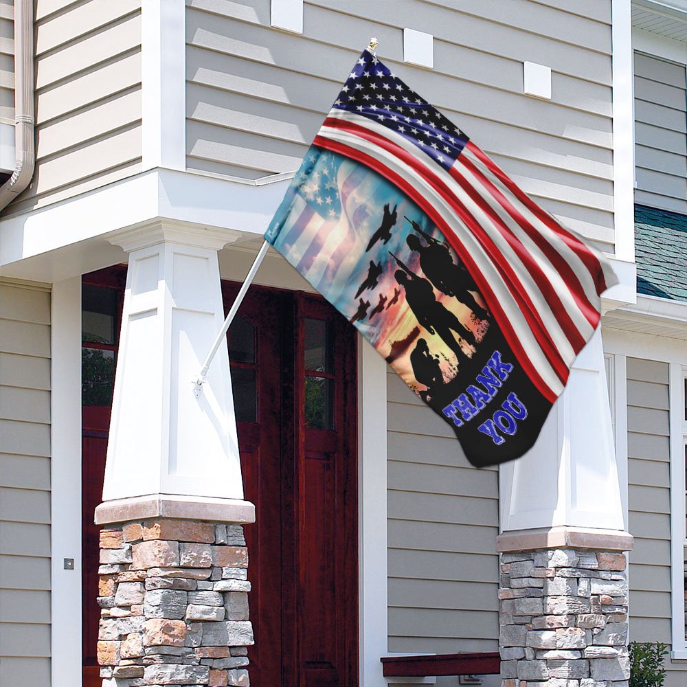 Veteran - Thank You Flag