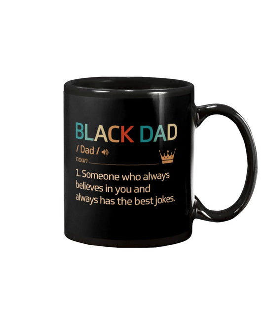 Black Dad Vintage Style | Black Father Mug | Father's Day Gift