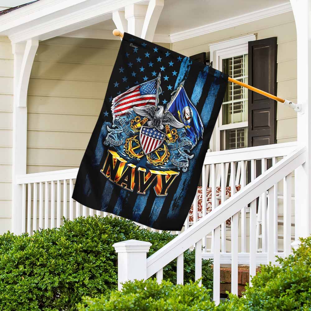 United States Navy American Flag