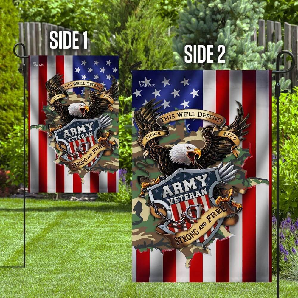 United States Army Veteran. Since 1775 This We’ll Defend Flag