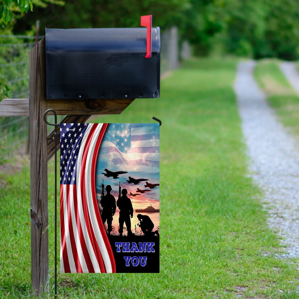 Veteran - Thank You Flag