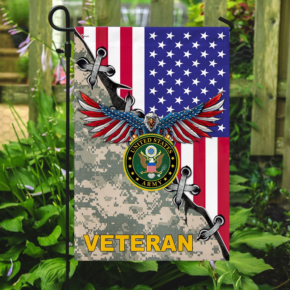United States Army Veteran American US Flag