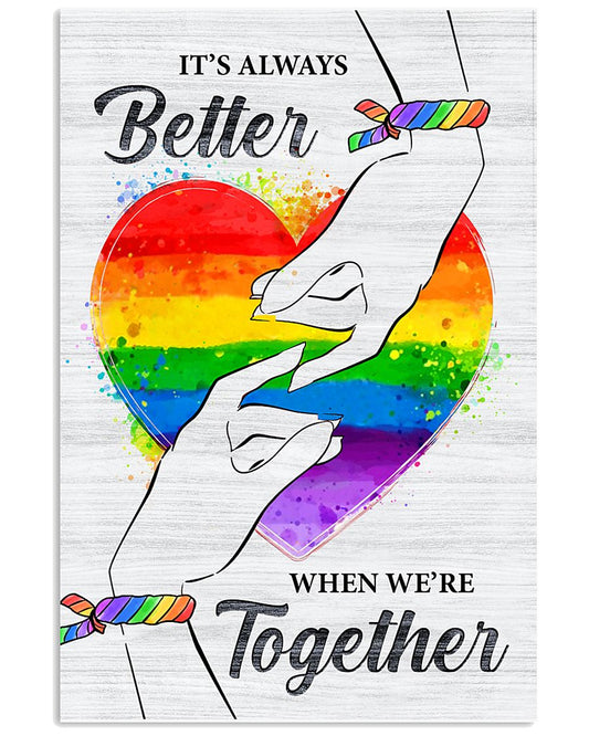 LGBT - We Are Together Poster