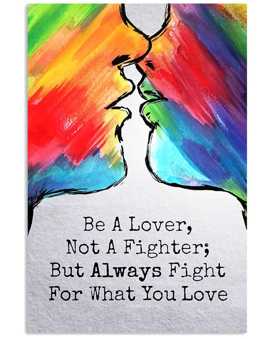 LGBT - Be A Lover Poster