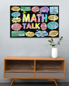 Math Talk Poster Math Classroom Poster Hidden Math Poster Math Printable Classroom Poster Math Classroom Decor Back To School Supplies Wall Art Poster No Frame or Canvas 1.25 Inch Frame Full Size