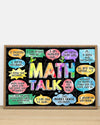 Math Talk Poster Math Classroom Poster Hidden Math Poster Math Printable Classroom Poster Math Classroom Decor Back To School Supplies Wall Art Poster No Frame or Canvas 1.25 Inch Frame Full Size