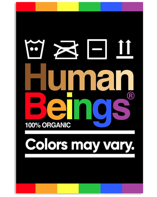 LGBT - Human Beings Poster