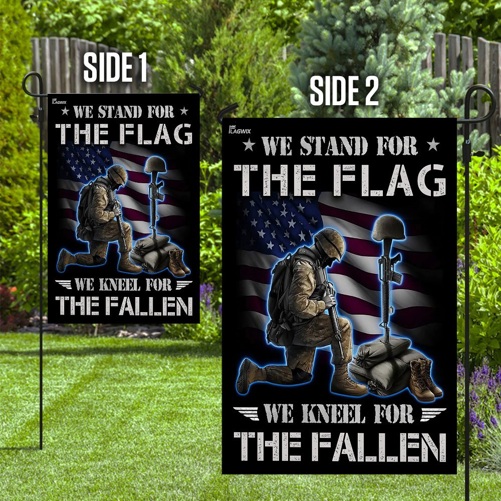 Veteran - We Stand For The Flag Flag