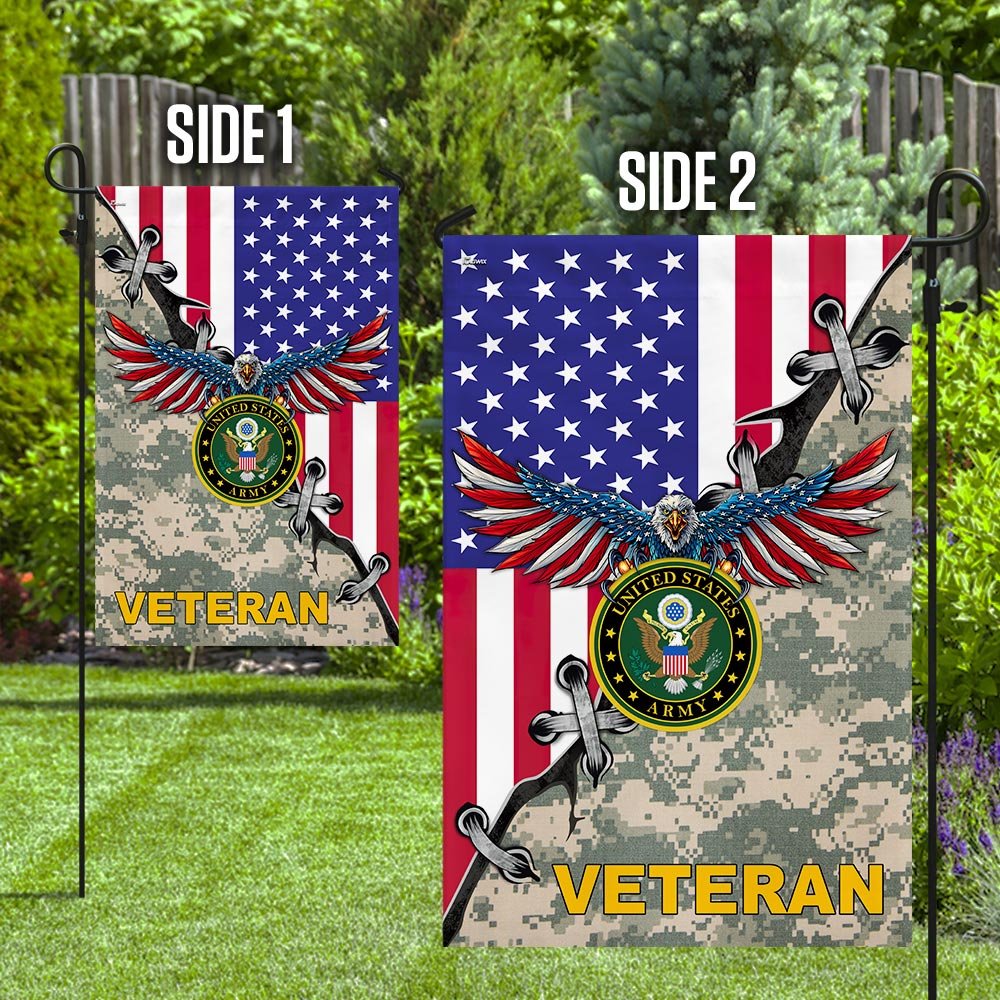 United States Army Veteran American US Flag